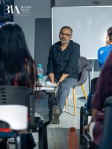 ATANU GHOSH CONDUCTING SCREEN ACTING WORKSHOP IN KOLKATA WITH STUDENTS