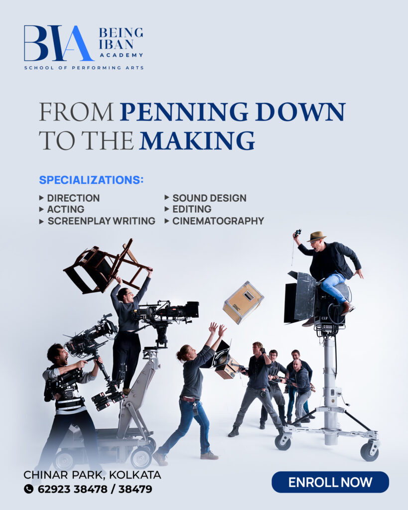 FILMMAKING COURSE IN KOLKATA COVERING DIRECTION AND EDITING