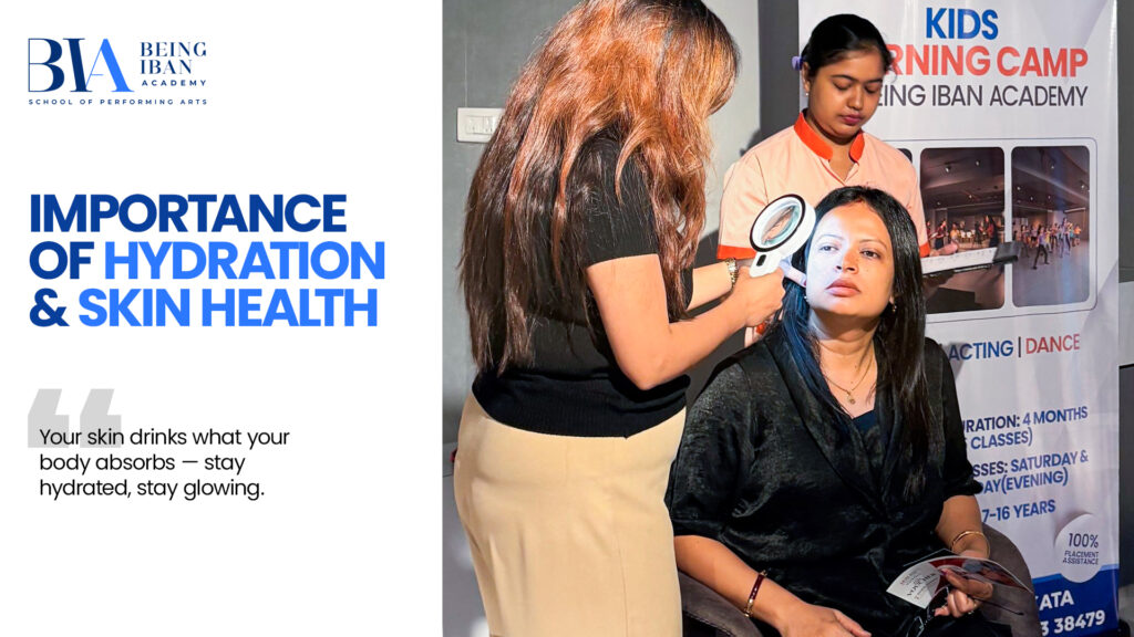 hydration importance, wellness, modelling, Being iban Academy