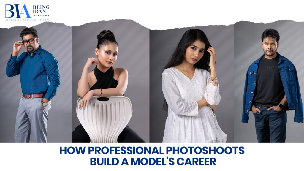 How Professional Photoshoots Build a Model's Career